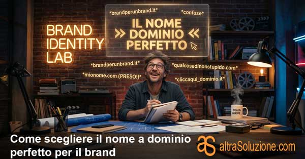 Scelta del nome dominio perfetto per il brand