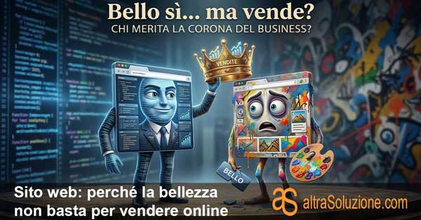 Differenza tra siti web grafici e siti web strategici