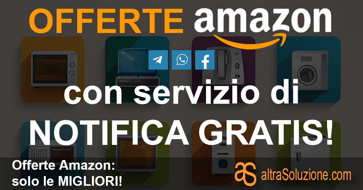 Maggiori informazioni sui canali delle offerte Amazon...